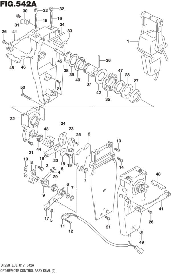 OPT: Remote Control Assy Dual (2)
