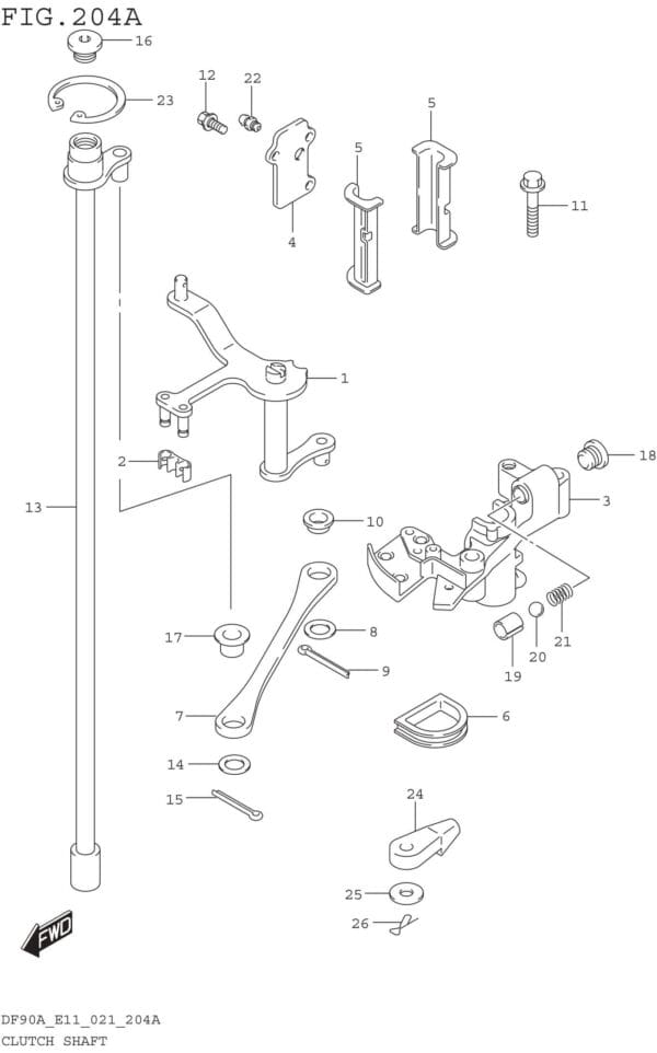 Clutch Shaft