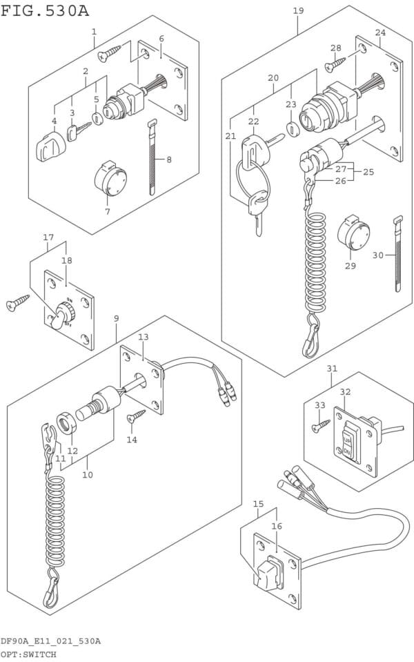 OPT: Switch (DF70A DF80A DF90A DF100B)