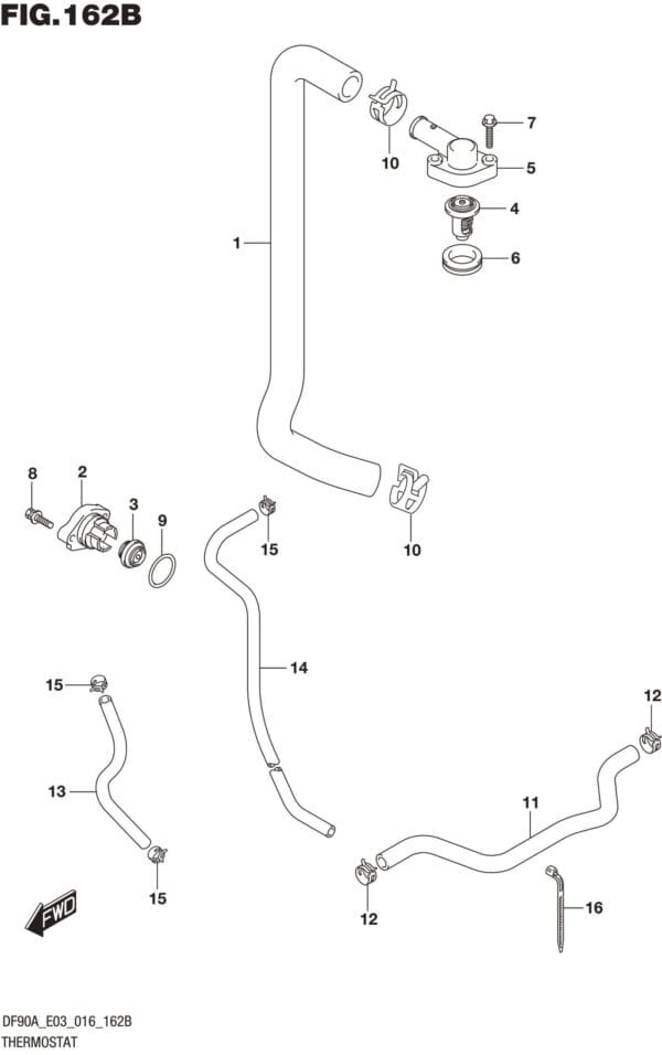 Thermostat (DF80A E03)