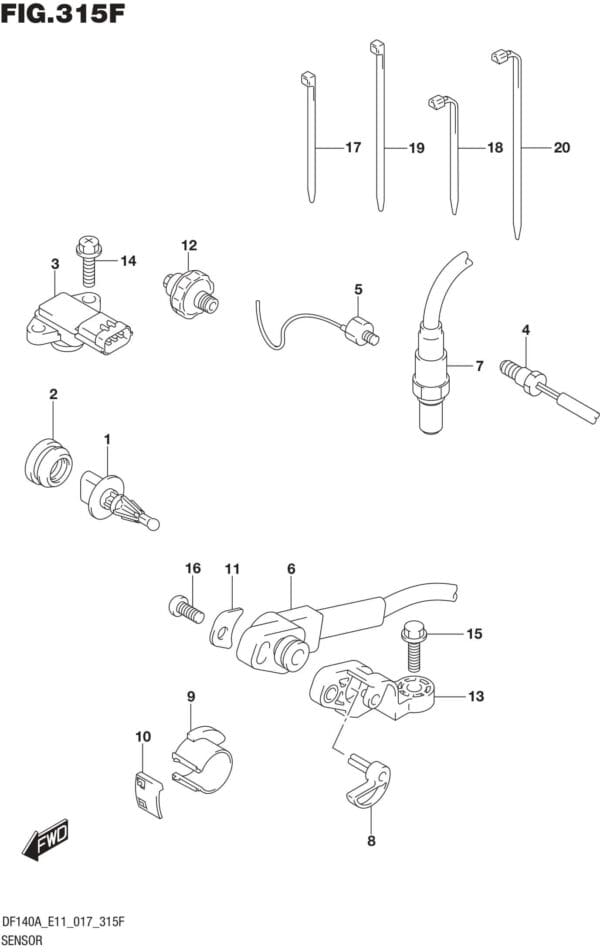 Sensor (DF140AT E11)