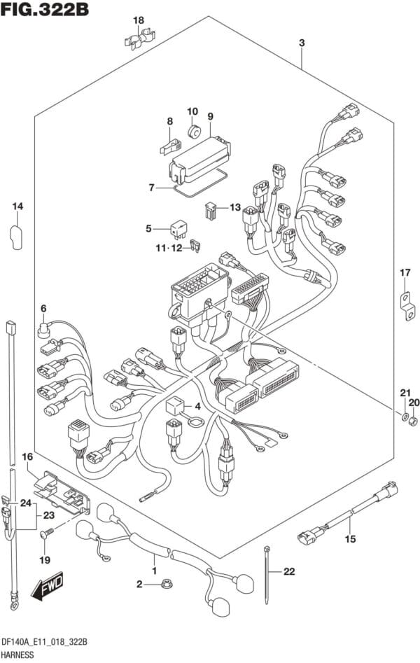 Harness (DF115AT)(DF115AZ)(DF115AST)