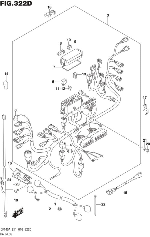 Harness (DF115AZ E11)