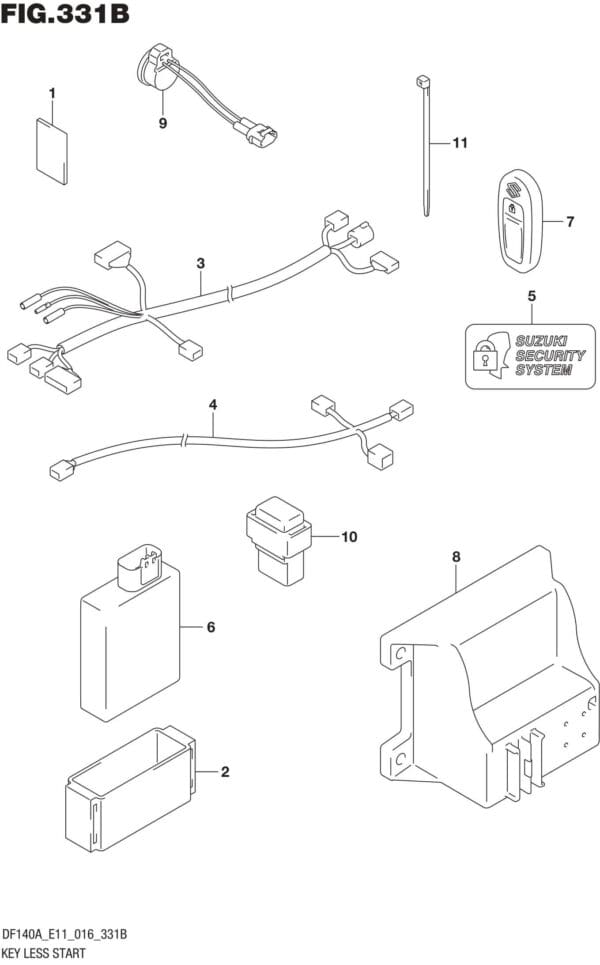 Key Less Start (DF115AT E11)