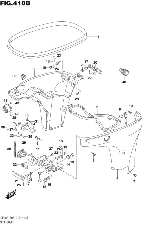 Side Cover (DF80A)