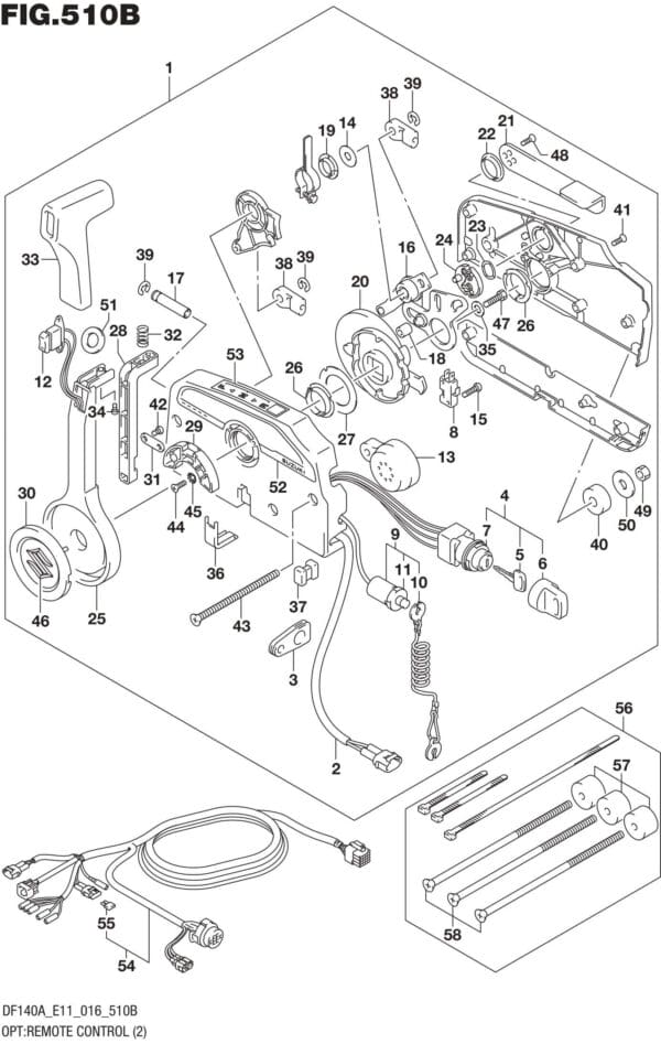 OPT: Remote Control (2) (DF115AT E11)