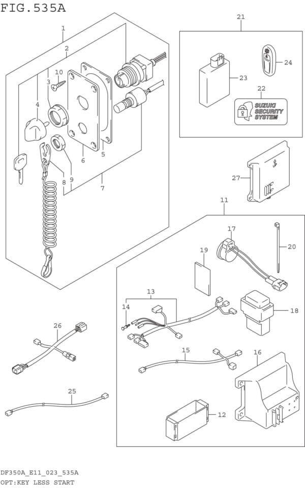 OPT: Key Less Start ((DF350A DF325A):(020 021))