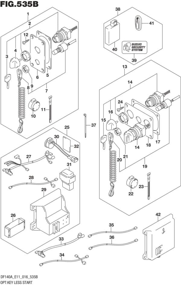 OPT: Key Less Start (DF115AT E11)