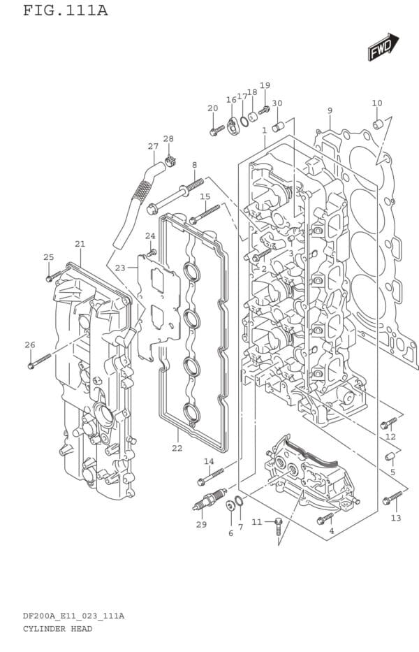 Cylinder Head (SEE NOTE)