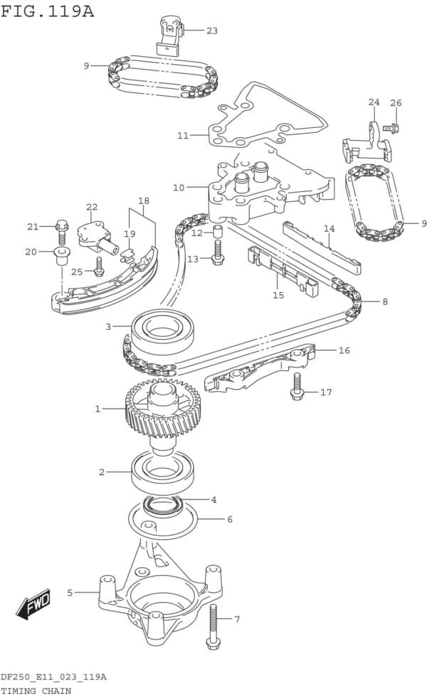 Timing Chain (SEE NOTE)