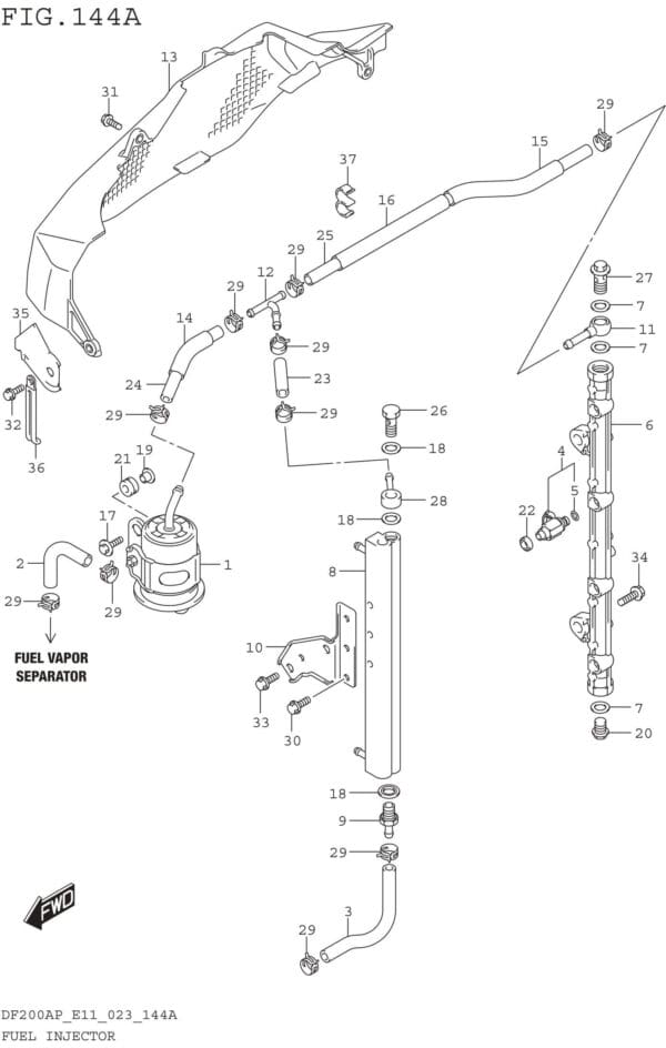 Fuel Injector (E01 E03 E11)