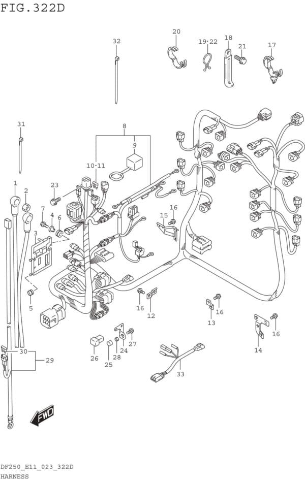 Harness (DF250ST)