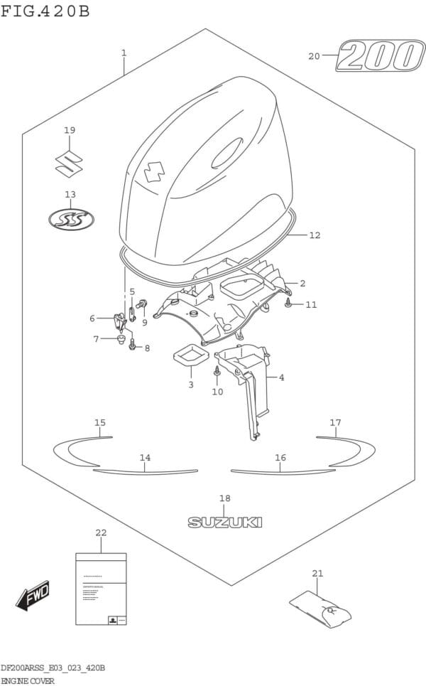 Engine Cover (023)