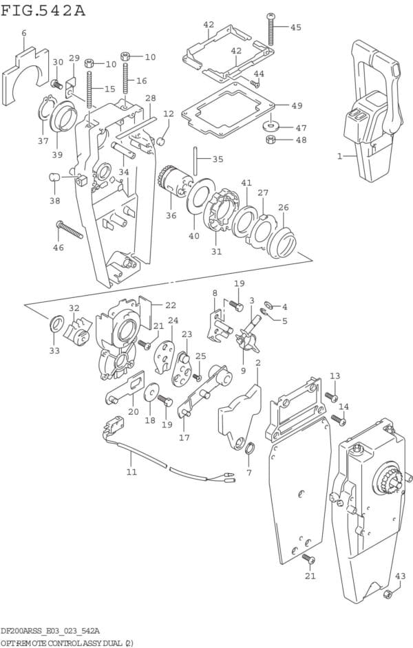 OPT: Remote Control Assy Dual (2)