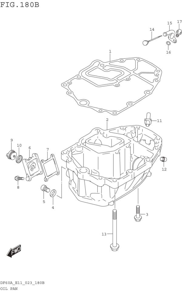 Oil Pan (SEE NOTE)