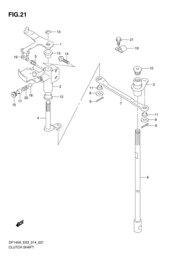 Clutch Shaft