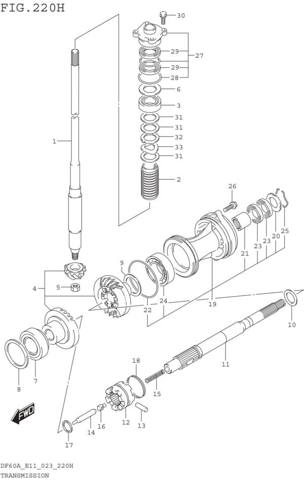 Transmission (DF40ASVT:E34)