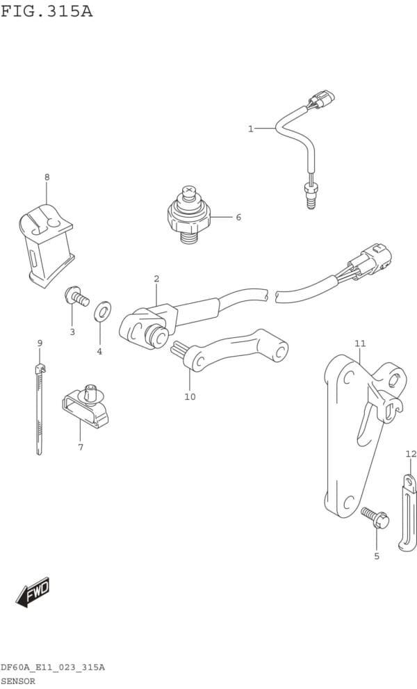 Sensor (DF40A DF40ATH DF50A DF50ATH)