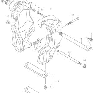 Clamp Bracket (DF90AWQH)
