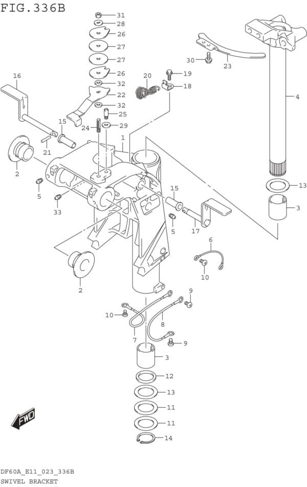 Swivel Bracket (SEE NOTE)