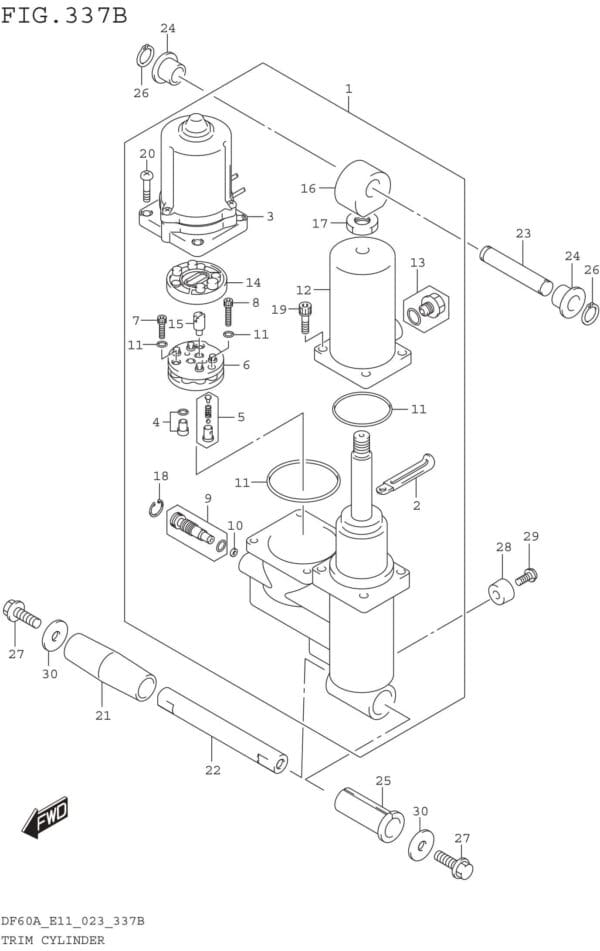 Trim Cylinder (VIEW NOTE)