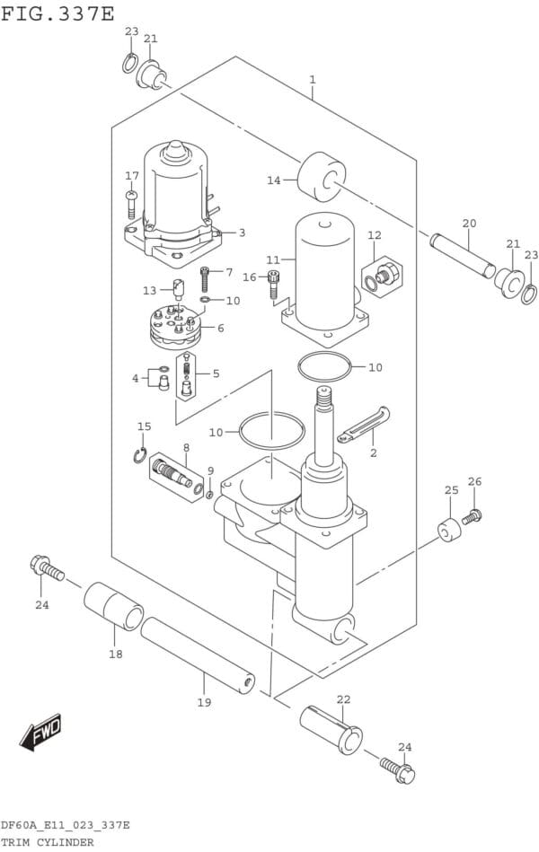 Trim Cylinder (NOTE)