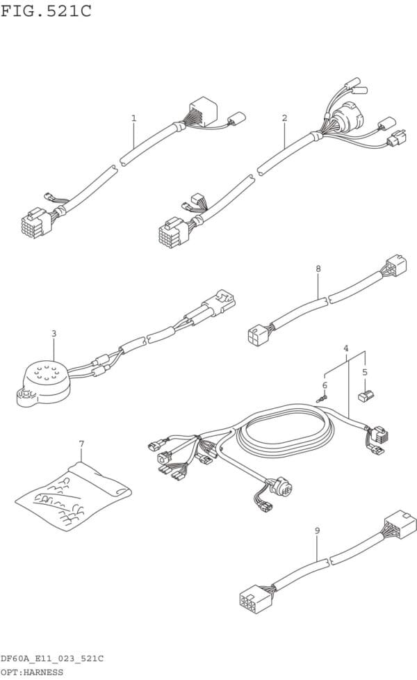 OPT: Harness (SEE NOTE 1)