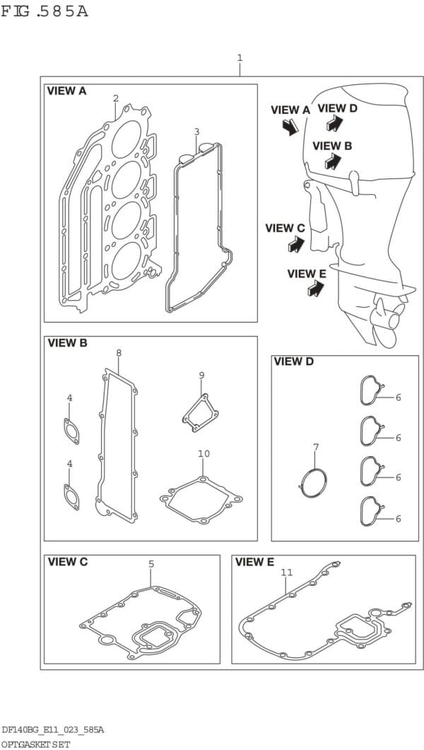 OPT: Gasket Set