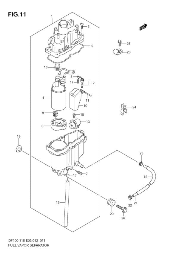 Fuel Vapor Separator