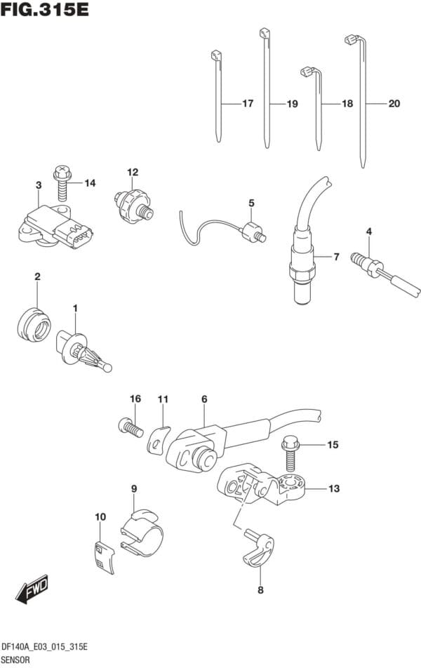 Sensor (DF140AZ E03)