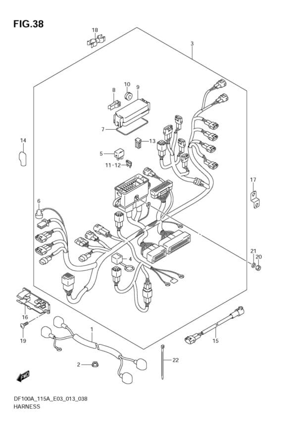 Harness (DF115AT E03)