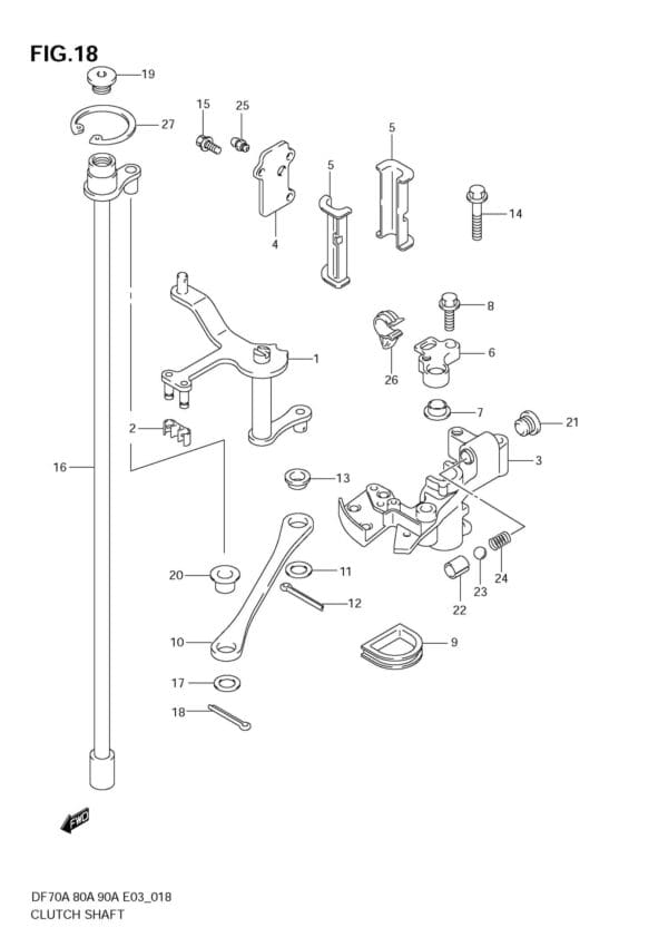 Clutch Shaft