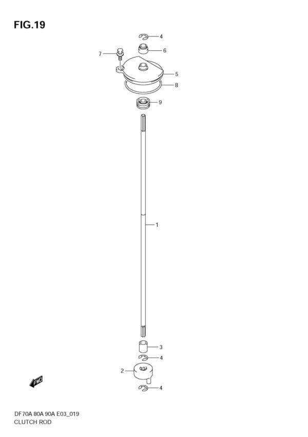 Clutch Rod