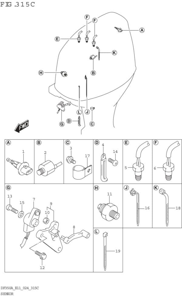 Sensor (DF350A DF325A DF300B)