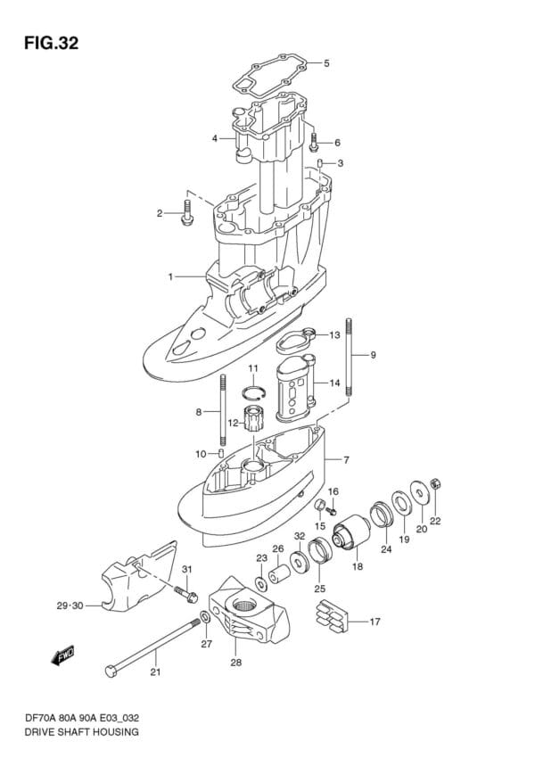 Drive Shaft Housing