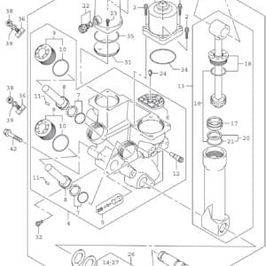Trim Cylinder (DF350A DF325A DF300B)