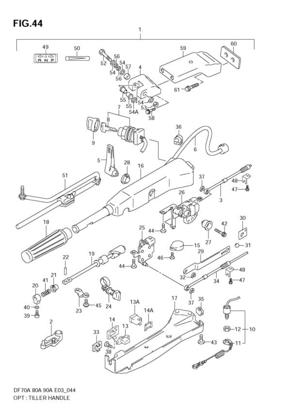 OPT: Tiller Handle