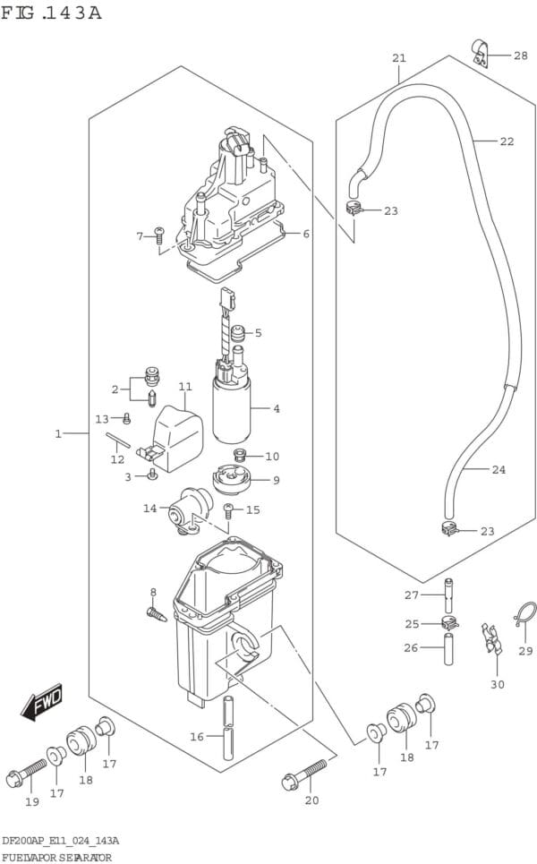 Fuel Vapor Separator (E11)