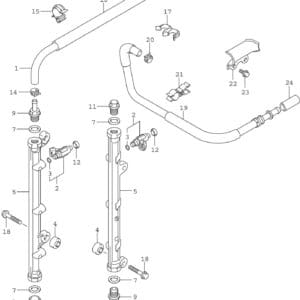 Fuel Injector (SEE NOTE 1)