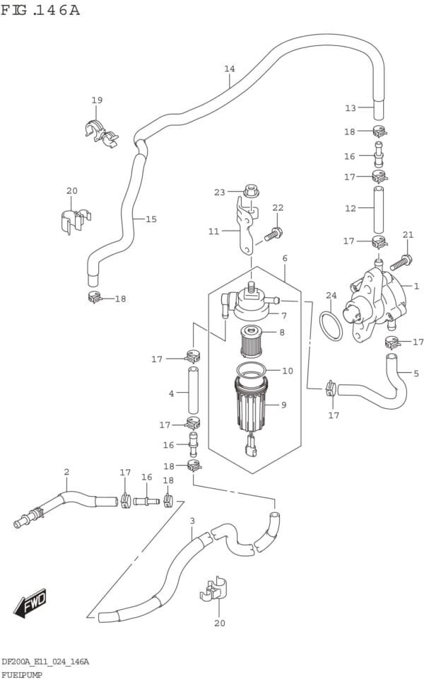 Fuel Pump (E03 E11)