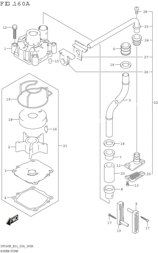 Water Pump (E01 E03 E11)