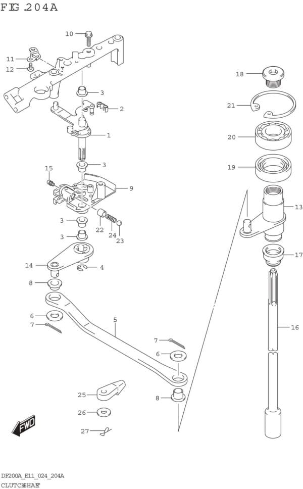 Clutch Shaft