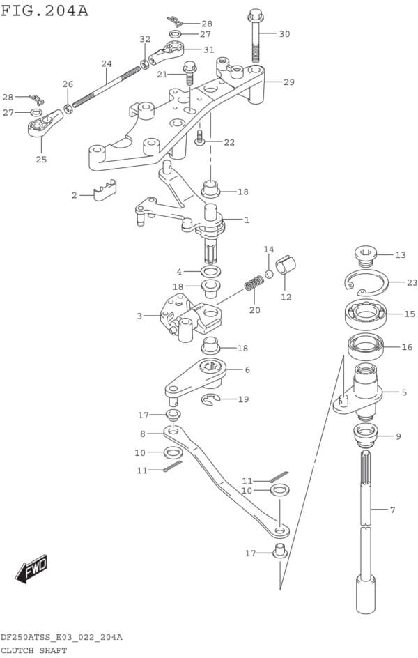 Clutch Shaft