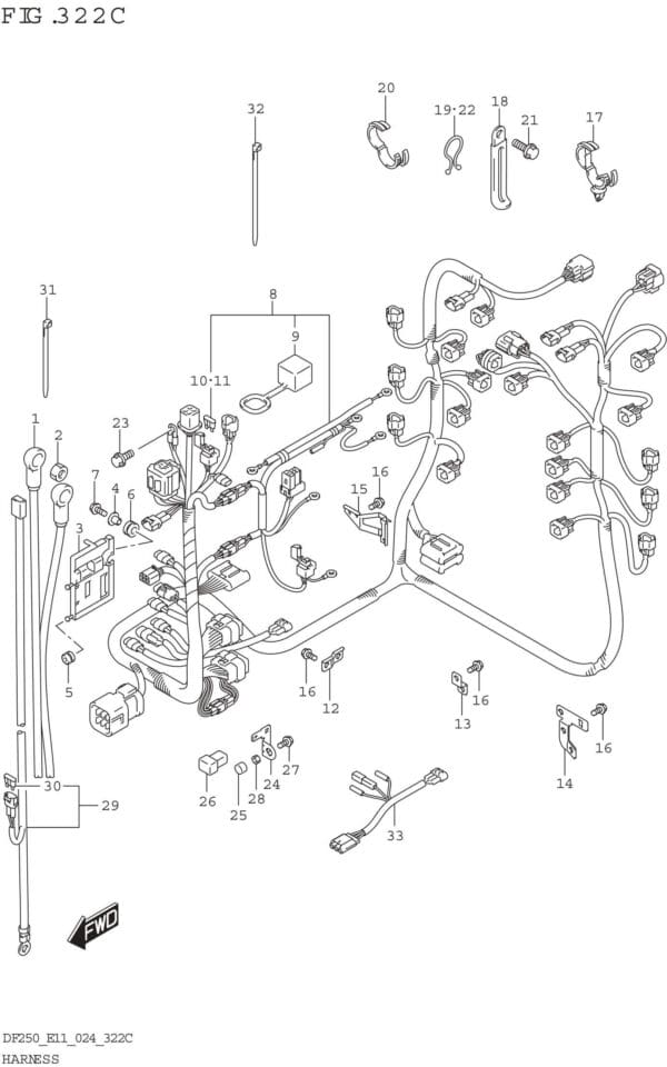 Harness (DF250ST)