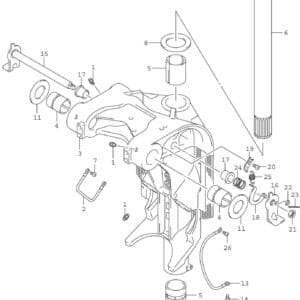Swivel Bracket (L-TRANSOM)