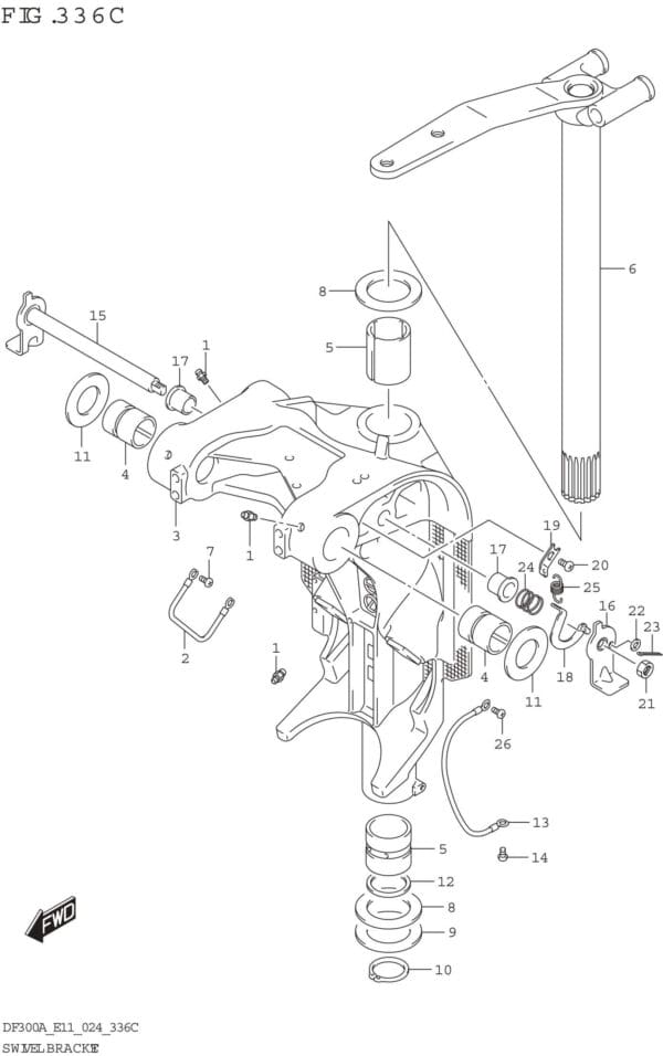 Swivel Bracket (L-TRANSOM)