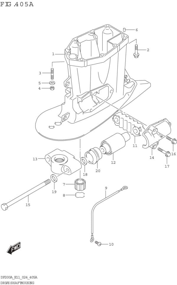 Drive Shaft Housing