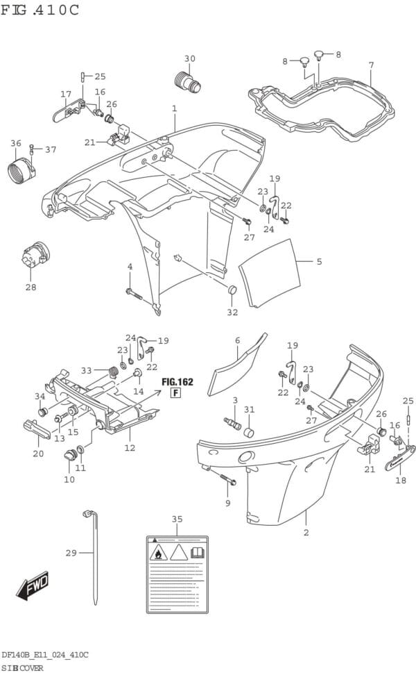 Side Cover (DF115BSS)