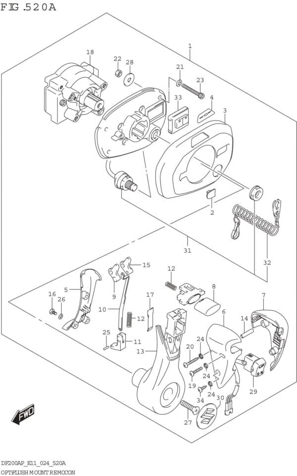 OPT: Flush Mount Remocon