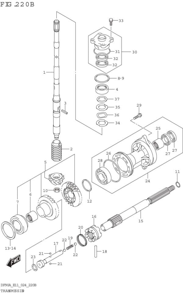 Transmission (X-TRANSOM)